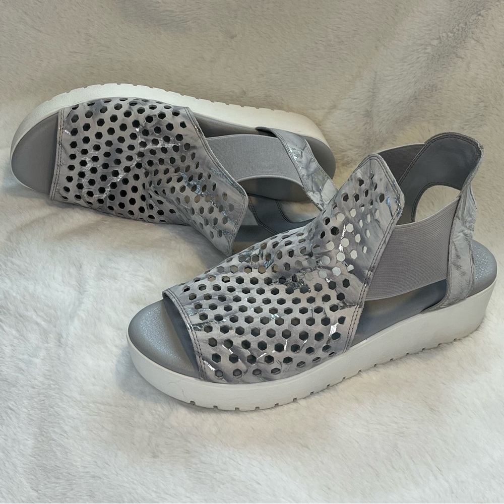 New Silent D Odeya Cloudy Mix Platforms Leather S… - image 6